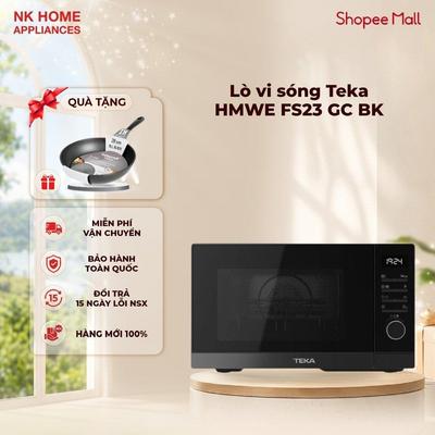 Lò Vi Sóng Có Nướng Và Chiên Không Dầu Teka HMWE FS23 GC BK AirFry 112240003 - Bảo hành 24 Tháng