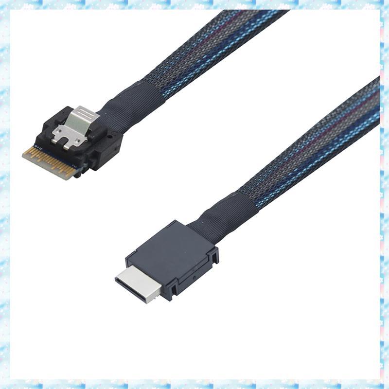 [R Q M U] Slimline SFF-8654 4I 38P Nam sang PCIE Oculink PCI-Express SFF-8611 4I 40P Cáp hoạt động d