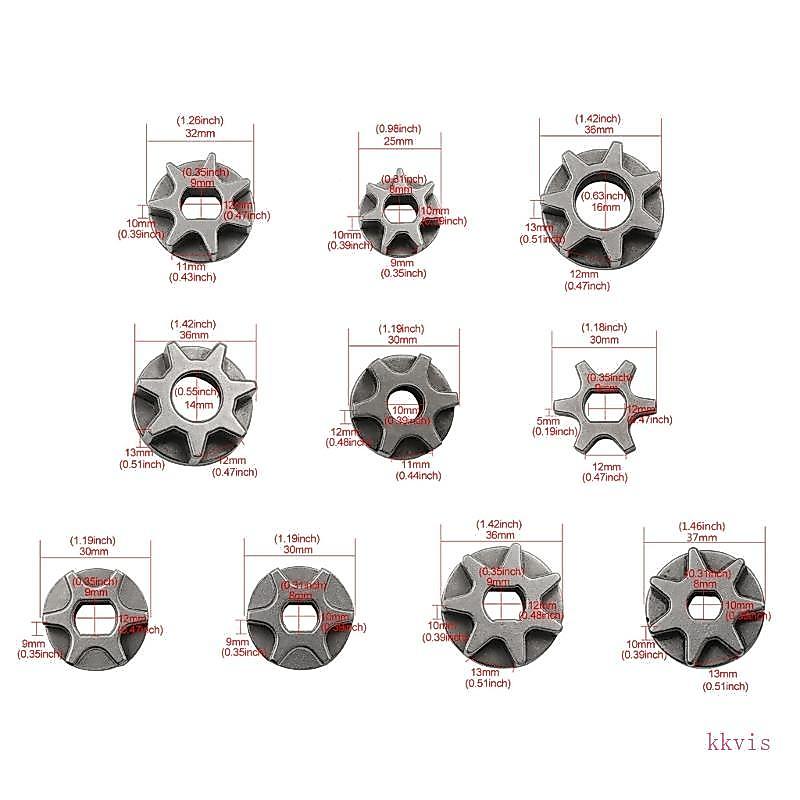 KS Cưa Xích Bánh Xích Bánh Xích Thay Thế Bánh Xích Cho 5016 6018 Asterisk Điện