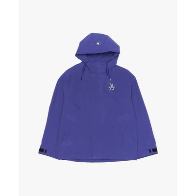 MLB - Áo khoác phối mũ unisex in logo_3AWJB0154-07PPS