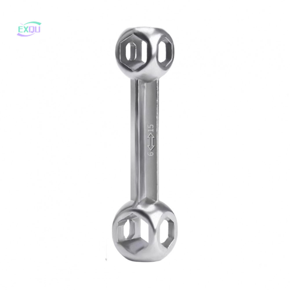 Cờ lê xương 10 trong 1 Chức năng Thân hợp kim nhôm bằng thép 2cr13
