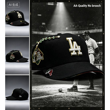 AA- NEW ERA 9FIFTY BLACK LOS ANGELES DODGERS Mũ bóng chày có thể điều chỉnh "VIVA LOS DODGERS" SIDE 