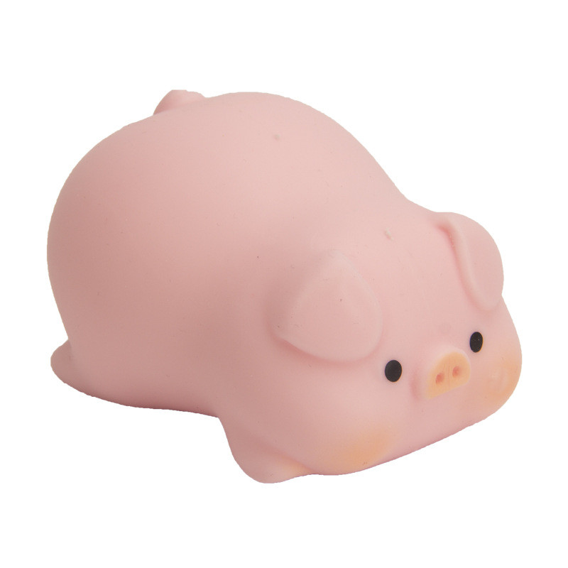 [Đồ chơi bóp mềm] Peach Pig Pinch Music Healing Piglet Piglet Pig Office Cô gái dễ thương Quà tặng g
