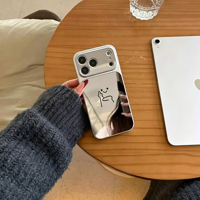 Ốp Điện Thoại Gương Ngôi Sao Rỗng Dễ Thương Cho OPPO A97 A78 A77 A73 A57 A53 A53S A33 A31 A11S A92 A