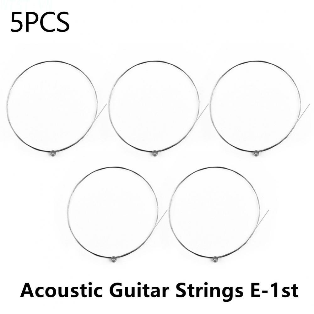 Single Guitar Strings Gauges .012 Musical Instrument Silvery 1st E Acoustic