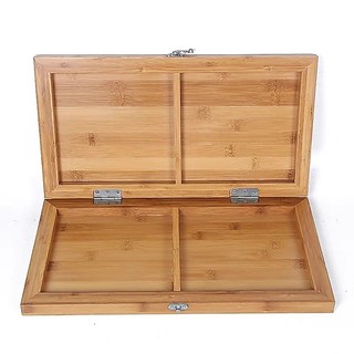 Bàn cờ tướng gập gỗ tre