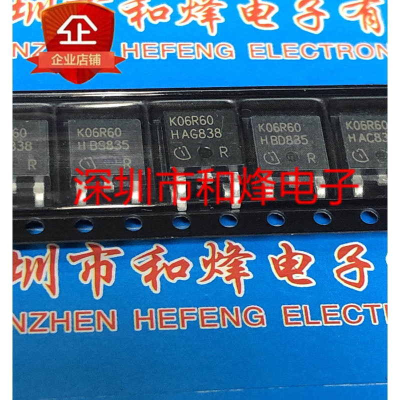 10 Cái K06R60 IKD06N60R TO-252 MOS 600V 6A Bộ ba đài phát thanh