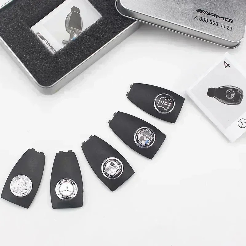 Vỏ chìa khóa ô tô cho Mercedes-Benz AMG W204 W210 W212 E63 W202 W205 W207 AMG GT GLS G63 A-Class C-C