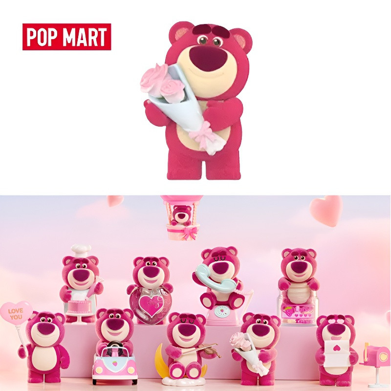 POPMART Disney Pixar Lotso Wondrous Rendezvous Series Nhân vật hộp mù đồ chơi quà tặng