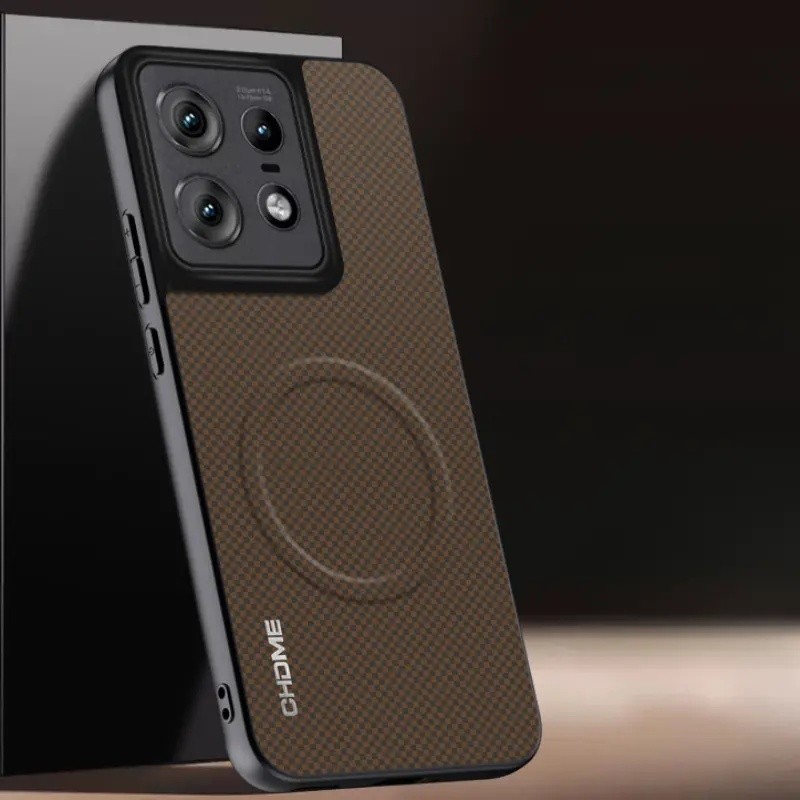 Sang Trọng Da PU Từ Tính Dành Cho Motorola Moto Edge 50 Pro 5G Họa Tiết Ốp Lưng Silicon Bảo Vệ Điện 