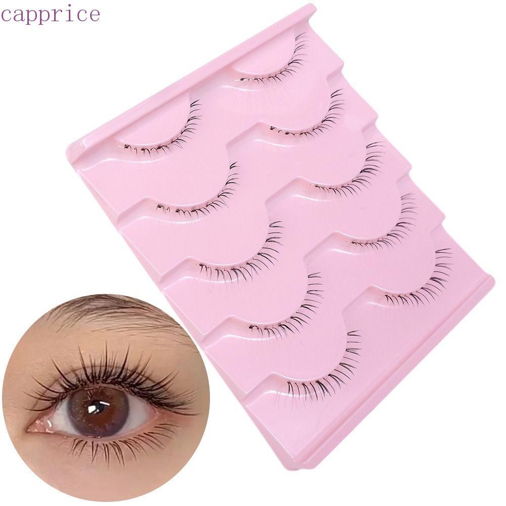 CAPPRICE Lông Mi Dưới, Dây Tự Nhiên Dưới Mắt Mi, Handmade Manga Đáy Mềm Trang Điểm Hàn Quốc Manga Đá