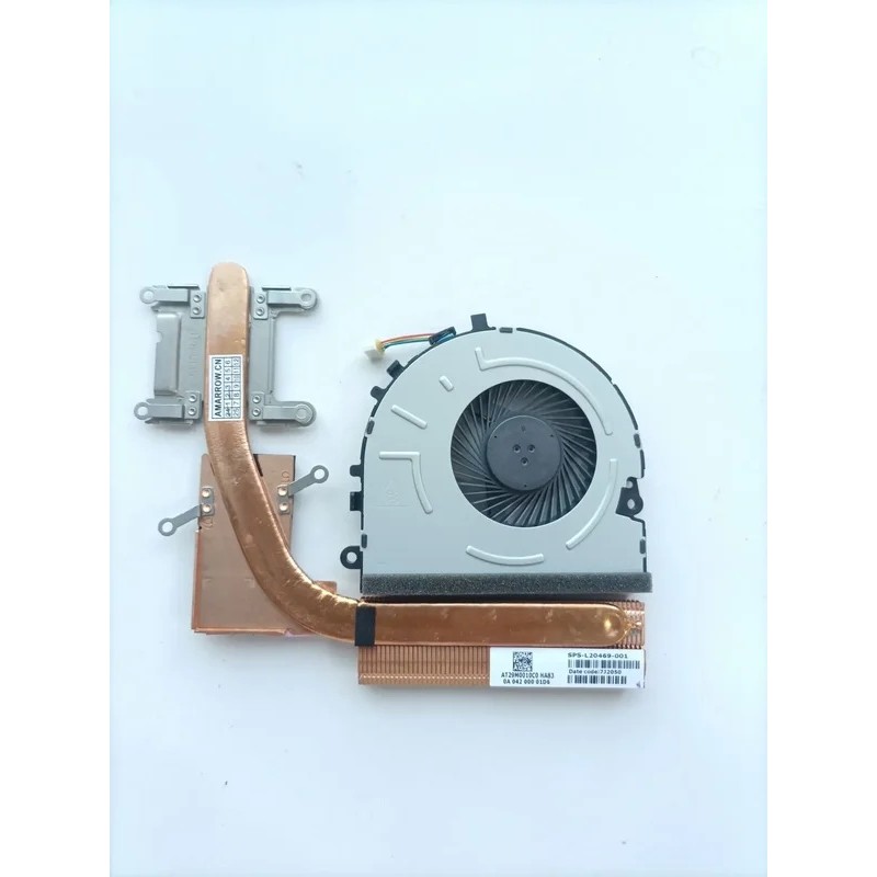 FZ Mới Chính Hãng Laptop CPU Làm Mát Tản Nhiệt Và Quạt Làm Mát Cho HP 15-DB 15-DA 250 G7 255 G7 TPN-