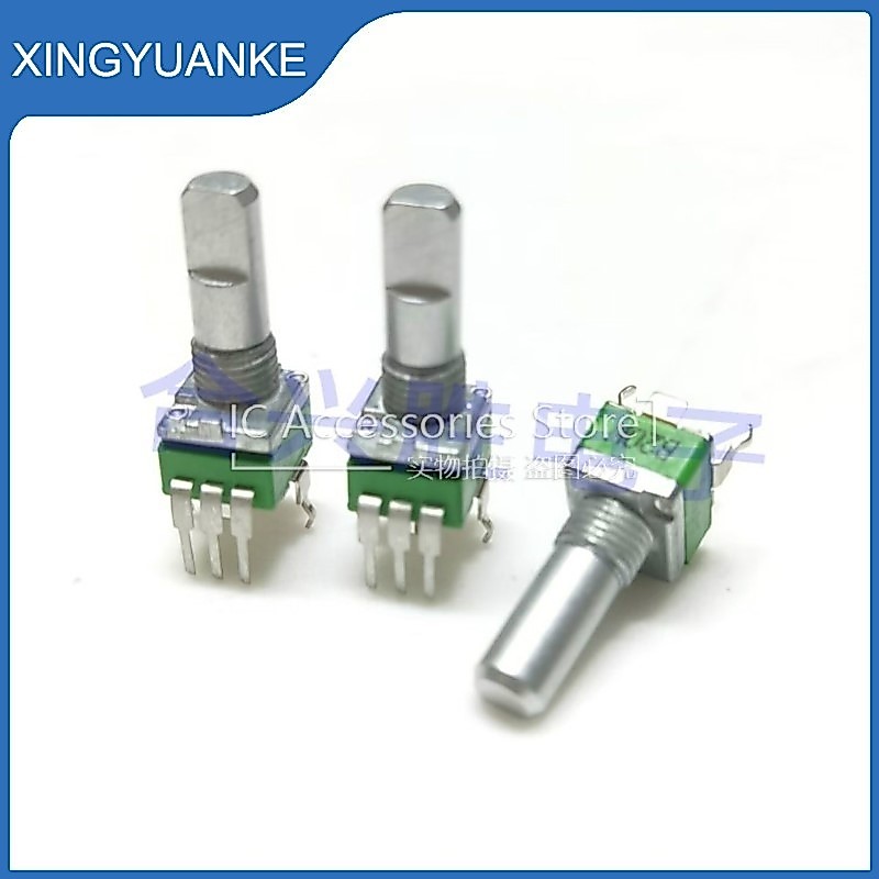 1 Cái / lốc 09 Loại Điện Áp B20K Trộn DJ Bộ Điều Khiển DDJ-FLX6 Núm Điều Chỉnh Âm Lượng Nửa Trục Chi