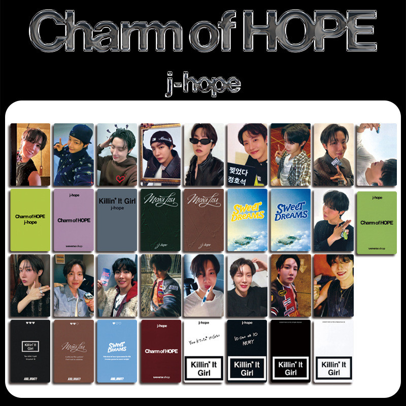 J-HOPE < VÀ GÌ > Thẻ Album Bưu Thiếp Thẻ Thưởng Thẻ Ngẫu Nhiên