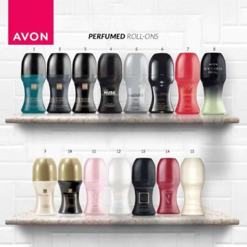 Avon Little Black Dress Roll-On Kem chống mồ hôi Roll-On Camellia Mùi Nước hoa Manli đẹp Lâu dài Làm
