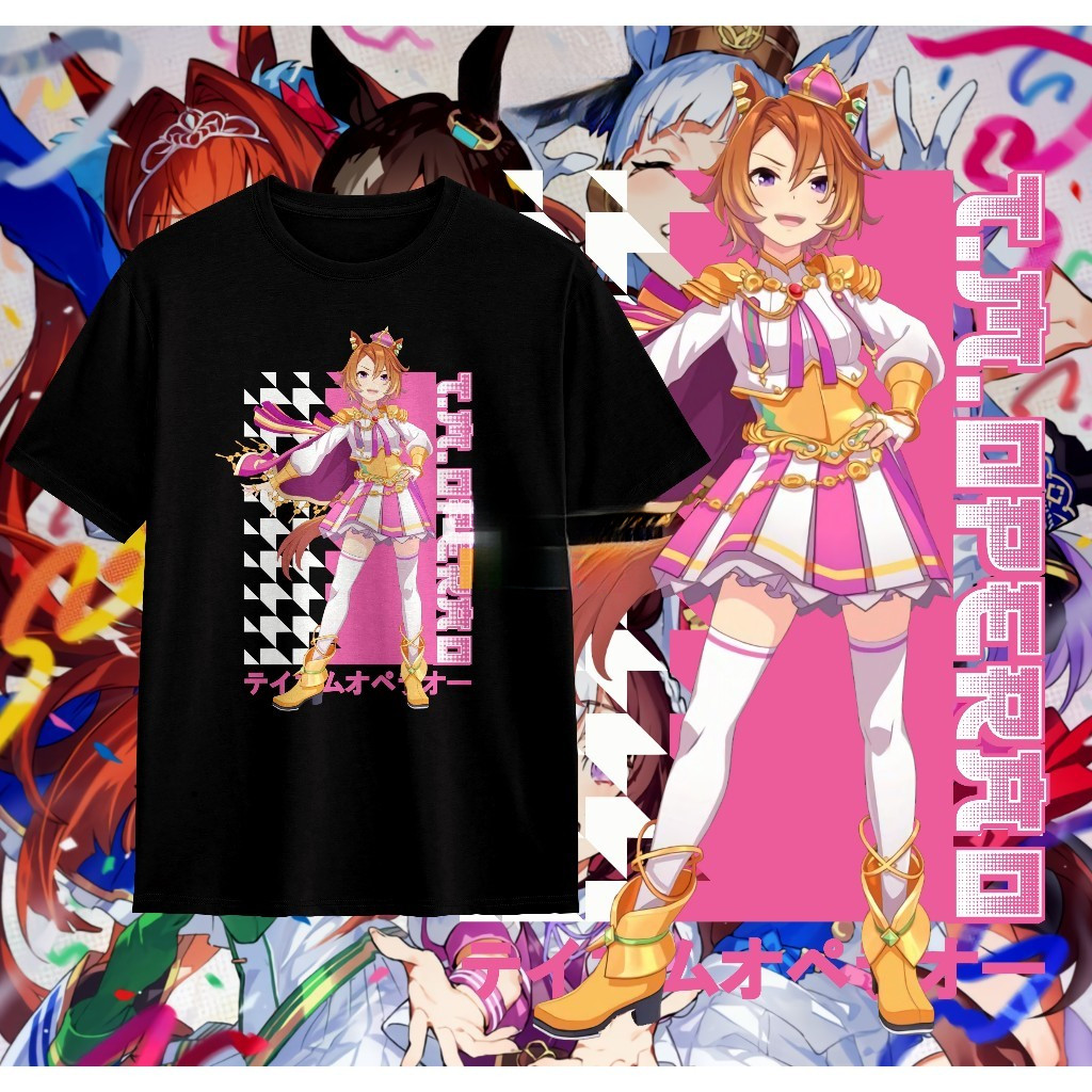 Uma Musume Opera O Agnes Tachyon Anime Áo Thun Cotton Thiết Kế Đặc Biệt Vẫn Còn Yêu Cho Người Hâm Mộ