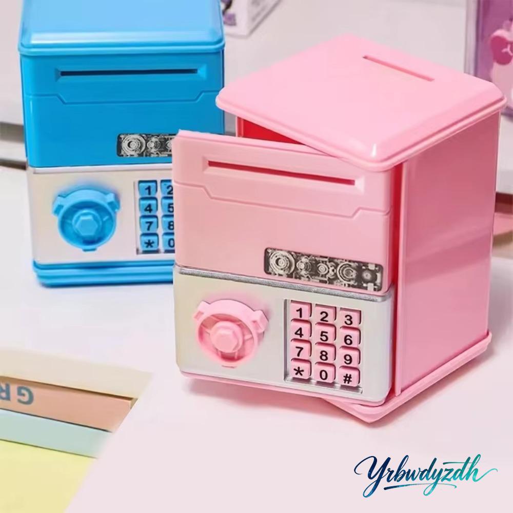 YRBWDYZDH Đồ chơi trẻ em Heo đất, Mật khẩu Hộp tiền tiết kiệm tiền Mini, Đồ chơi tiết kiệm tài chính