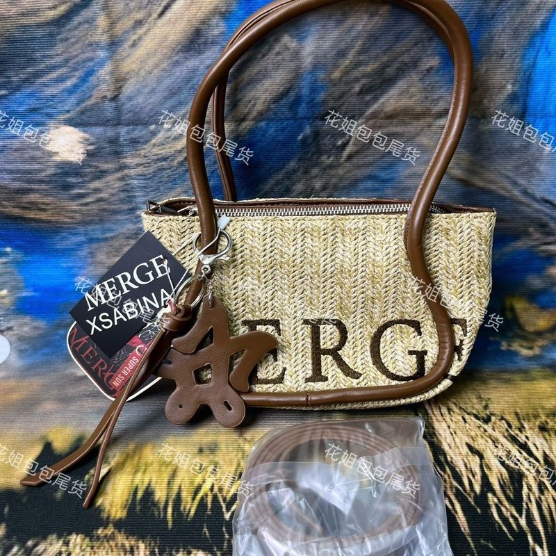 MERGE Đặt hàng bên ngoài Túi dệt Niche Túi nhỏ Túi xách đeo chéo G
