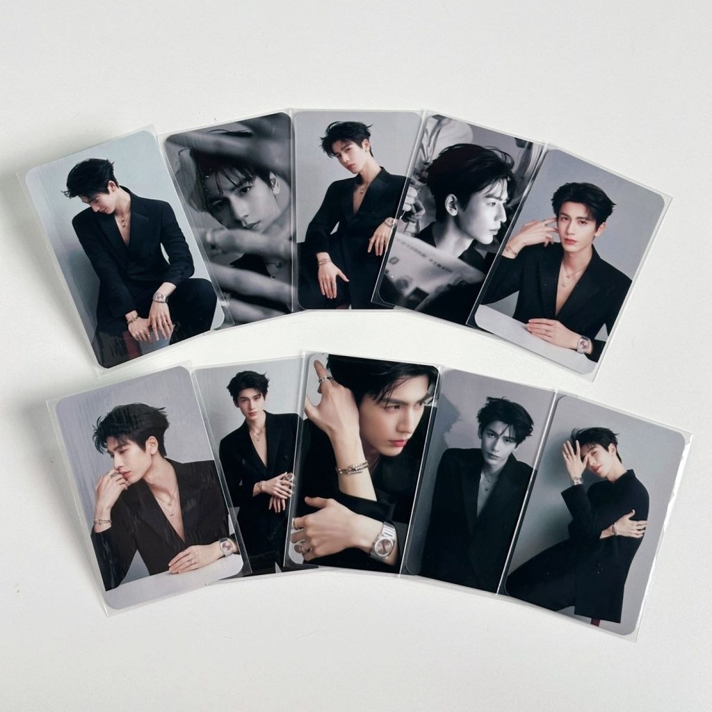 Zhang Linghe BVLGARI BVLGARI Xác nhận Photocard Bữa ăn Thẻ không chính thức Giá trị cao 7.