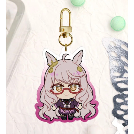Biwa Hayahide Minimini Clear Keychain Mua Decor Shop