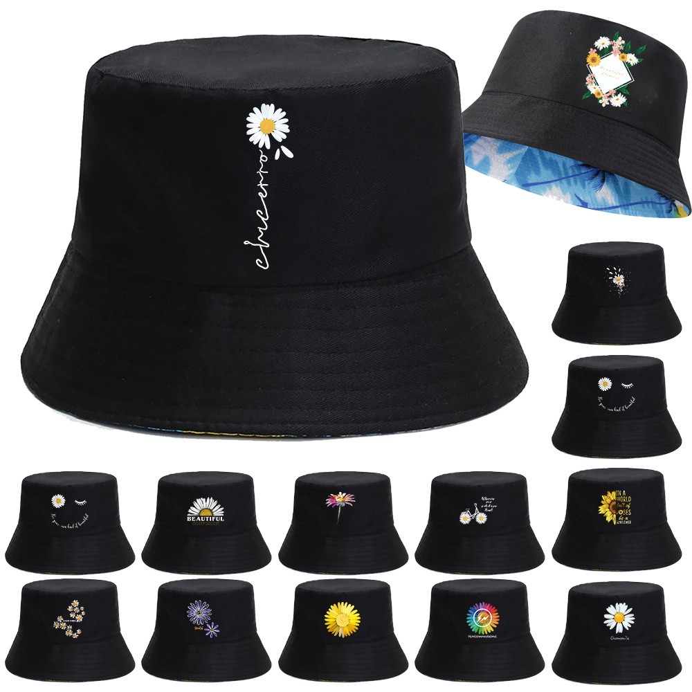Black bucket hatBlack Bucket Hat Collapsible Fisherman Cap Convenient Storage Travel Hat