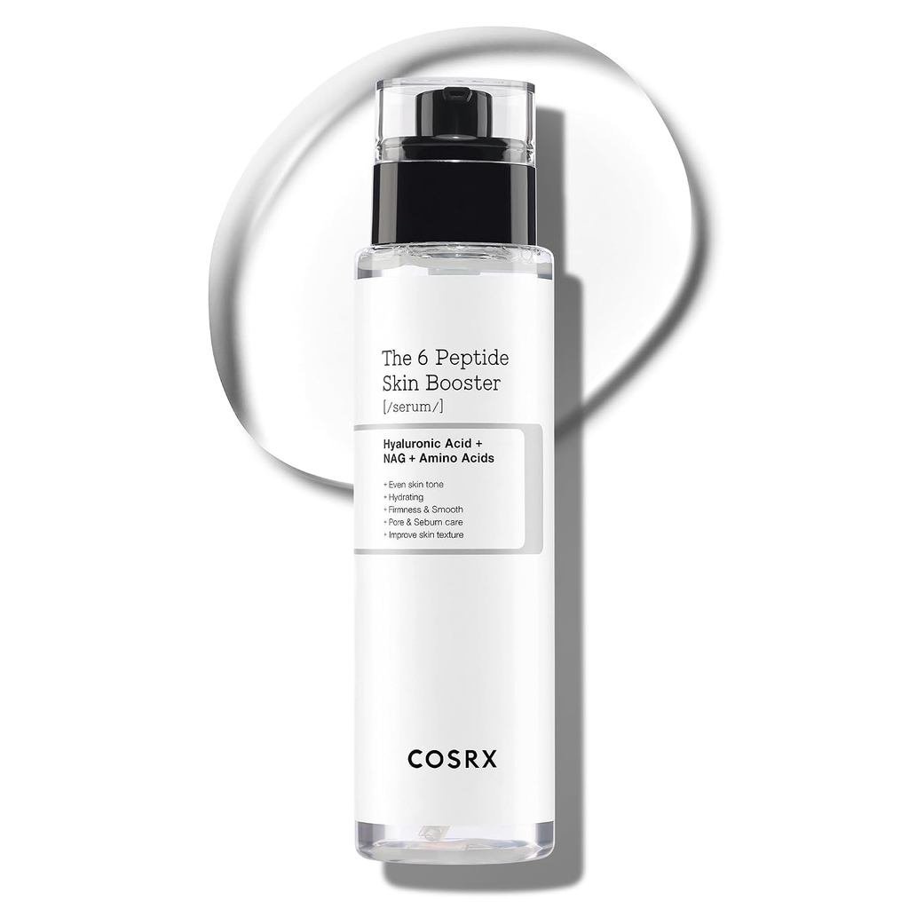 COSRX 6X Peptide Collagen Skin Booster Toner Serum for Dull Skin, 5.07 oz | Preps Skin with Copper P