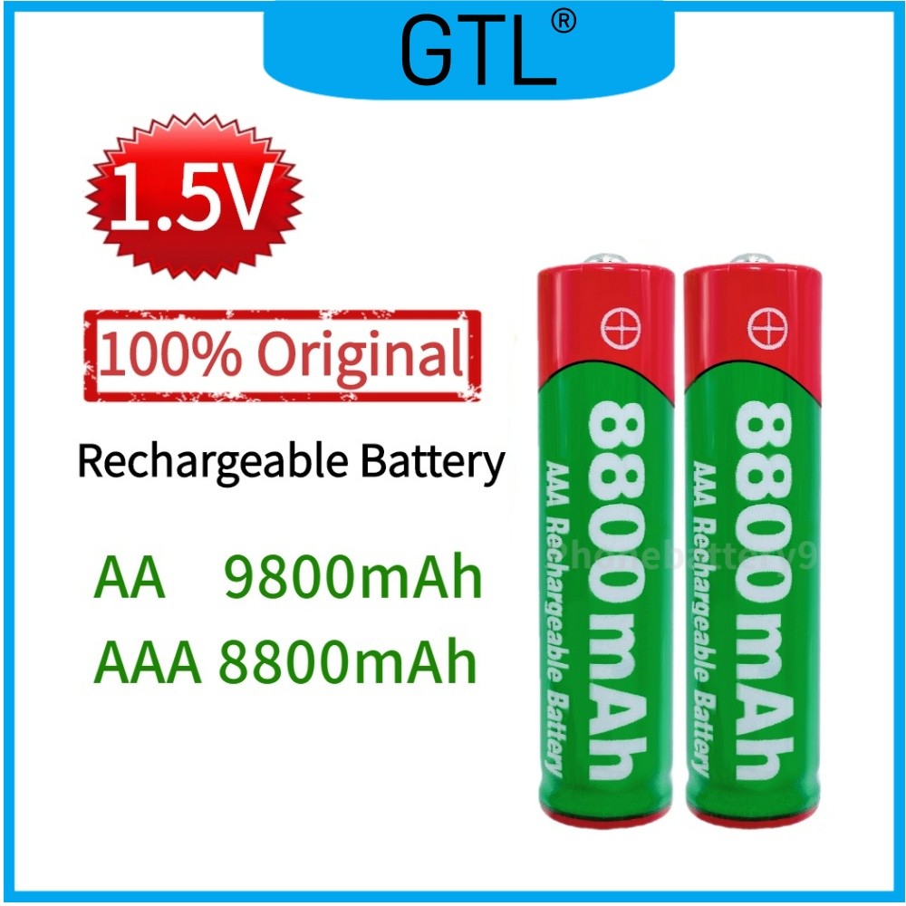 Pin sạc AAA 1.5V mới 8800mah AAA 1.5V Mới Alkaline Sạc batery cho đèn led đồ chơi mp3wait