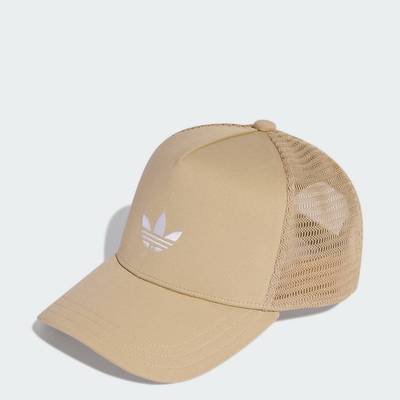 adidas Phong cách sống Mũ Trucker Mút Foam Vành Cong Classic Adicolor Unisex Be KH0165