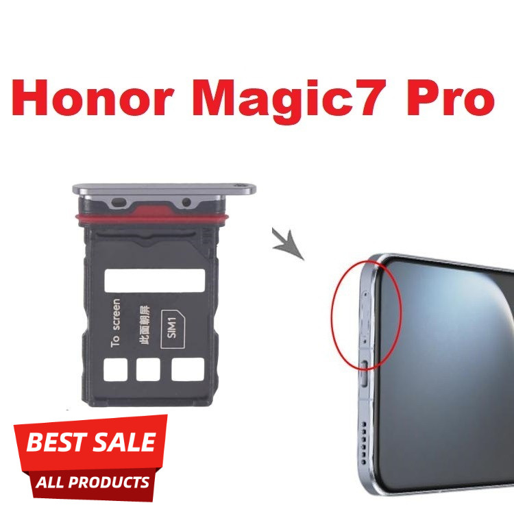 Thay Khay Sim Honor Magic 7 Pro / Honor Magic7 Pro Tray SIM Đen