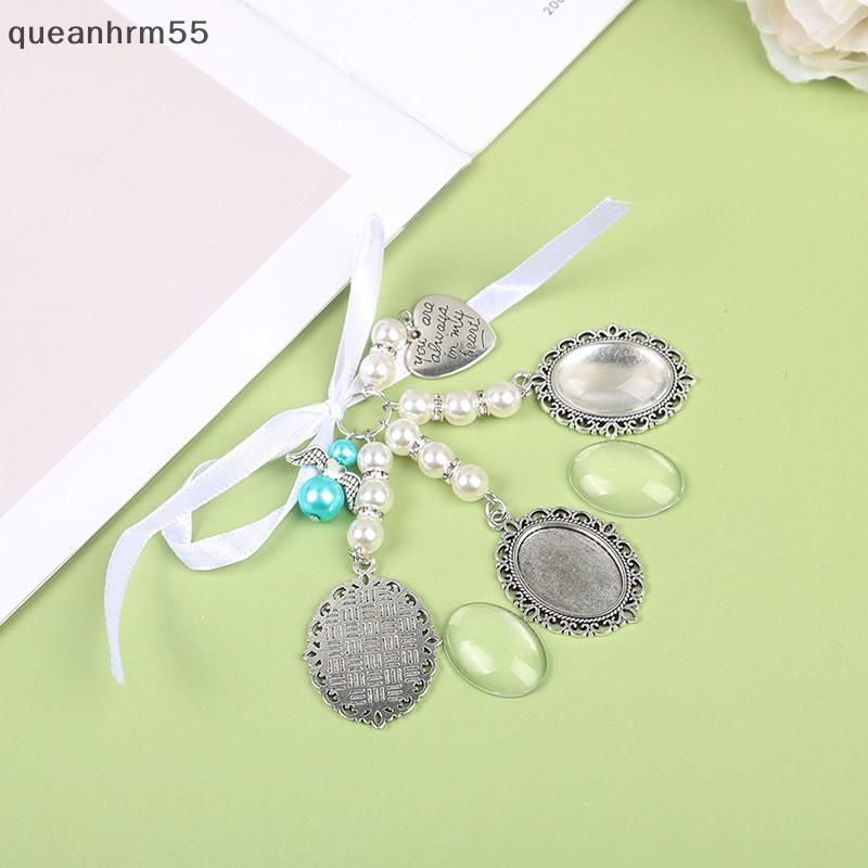 COD Wedding Bouquet Tim Khung Ảnh cho đám cưới Bộ nhớ Bridal ren oval Bridal Charm thiên thần Mặt dâ