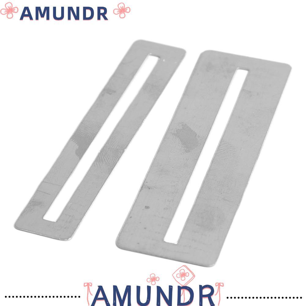 AMUNDR 3 Bộ Guitar Fret Guard, Bọc Fret Thép Màu Bạc, Chuyên Nghiệp Kích Thước 7,8Cm Fretboard Guard