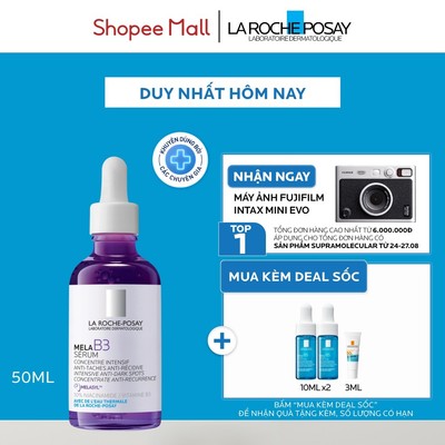 Dưỡng chất giảm thâm nám và dưỡng sáng toàn diện La Roche-Posay Mela B3 serum 50ml