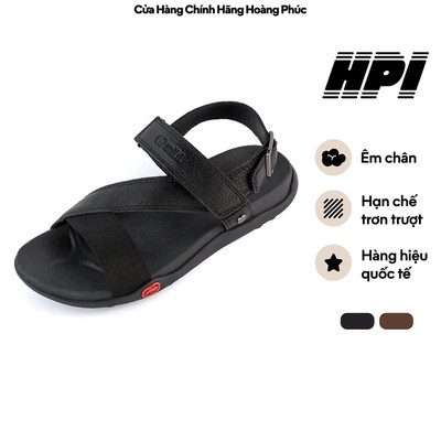 Giày Sandal Nam ECKO UNLTD. Quai Da Nhân Tạo Phối Vải Đế Cao Su Nhẹ Êm Chống Trượt IF25-23597