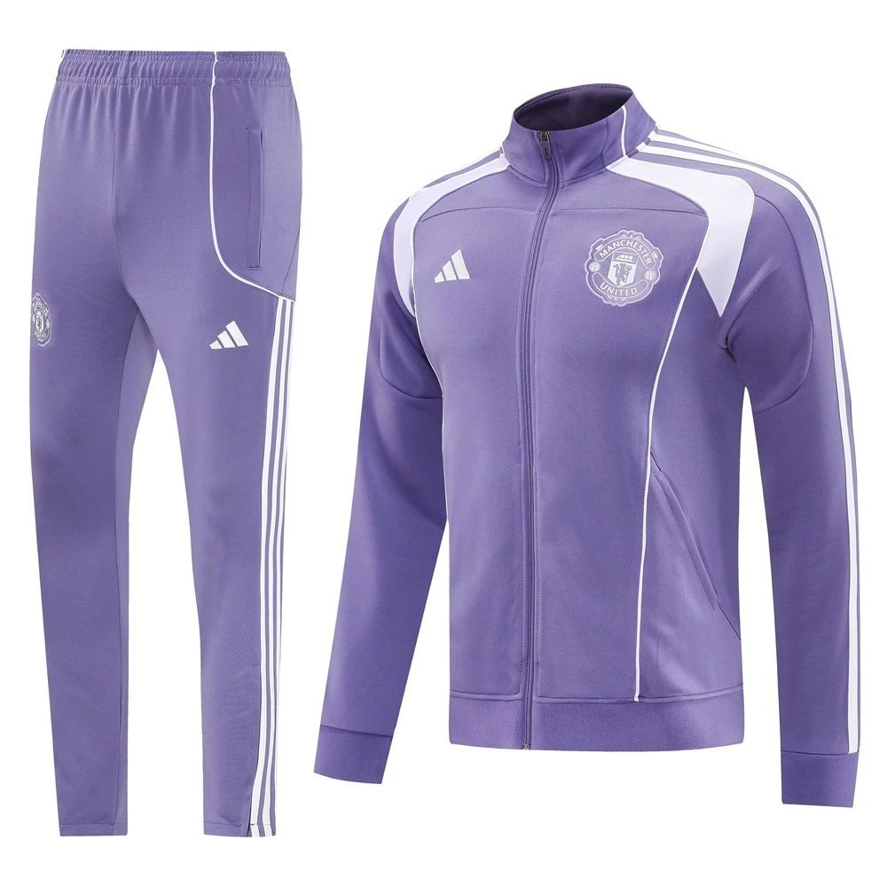 Phong Cách Mới 25-26 Manchester United Jersey 2025 Thu Đông Manchester United Áo Khoác Áo Khoác Manc
