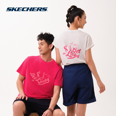 Áo Thun Tay Ngắn Unisex Skechers CNY Short Sleeve Tee - SL126U528-00FA