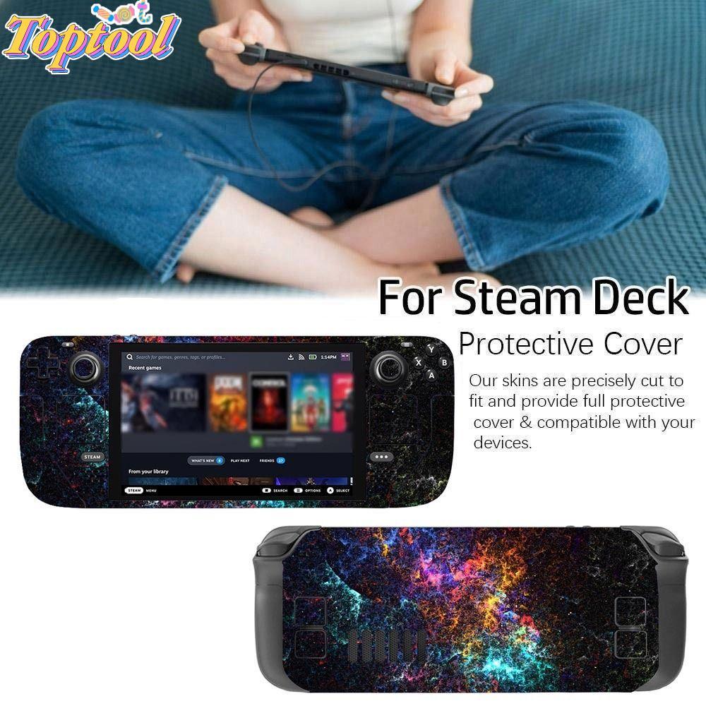 TOPTOOL Decal Vinyl cho Steam Deck DIY Skin cho Steam Deck