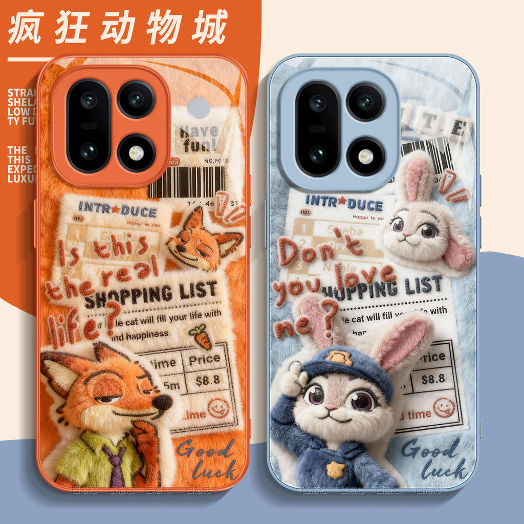 Crazy Zoo Thích Hợp Cho Oneplus 15 Ốp Lưng Điện Thoại oppo Oneplus 13 Vỏ Bảo Vệ 1 + 13t Judy Nick 1P