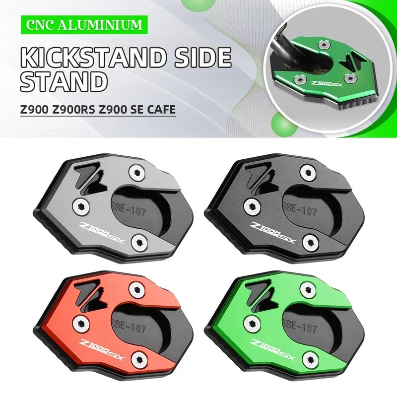CHO KAWASAKI Z650 RS Z650RS 2021 2022 2023 Chân Đế Xe Máy Bên Đứng Tấm Chân Hỗ Trợ