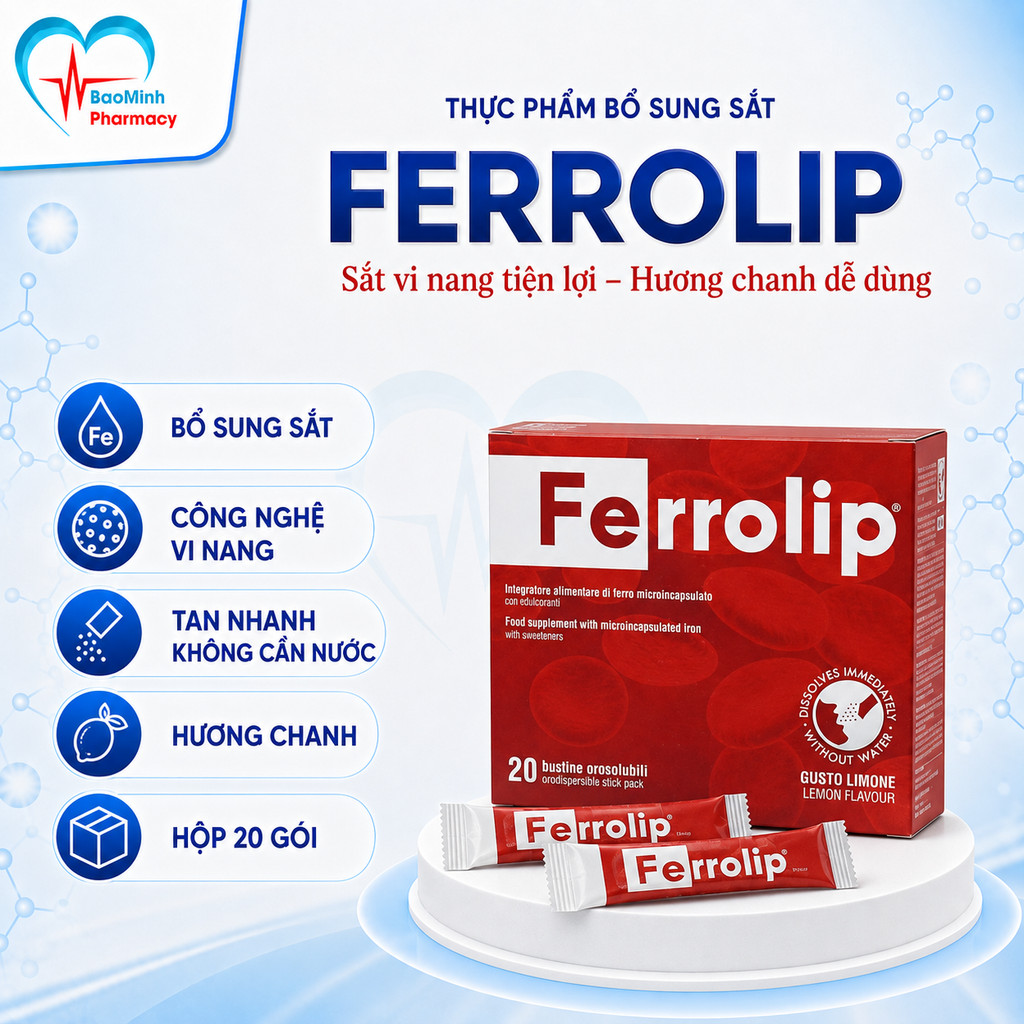 Sắt sinh học Ferrolip Bầu - concung