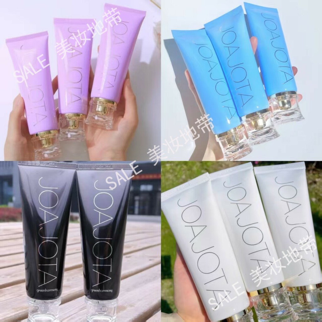 Joajota Nhỏ Xanh Ống Nhỏ Tím Ống Nhỏ Trắng Ống Nhỏ Ống Đen Oxy Sữa Rửa Mặt Làm Sạch Sâu Sữa Rửa Mặt