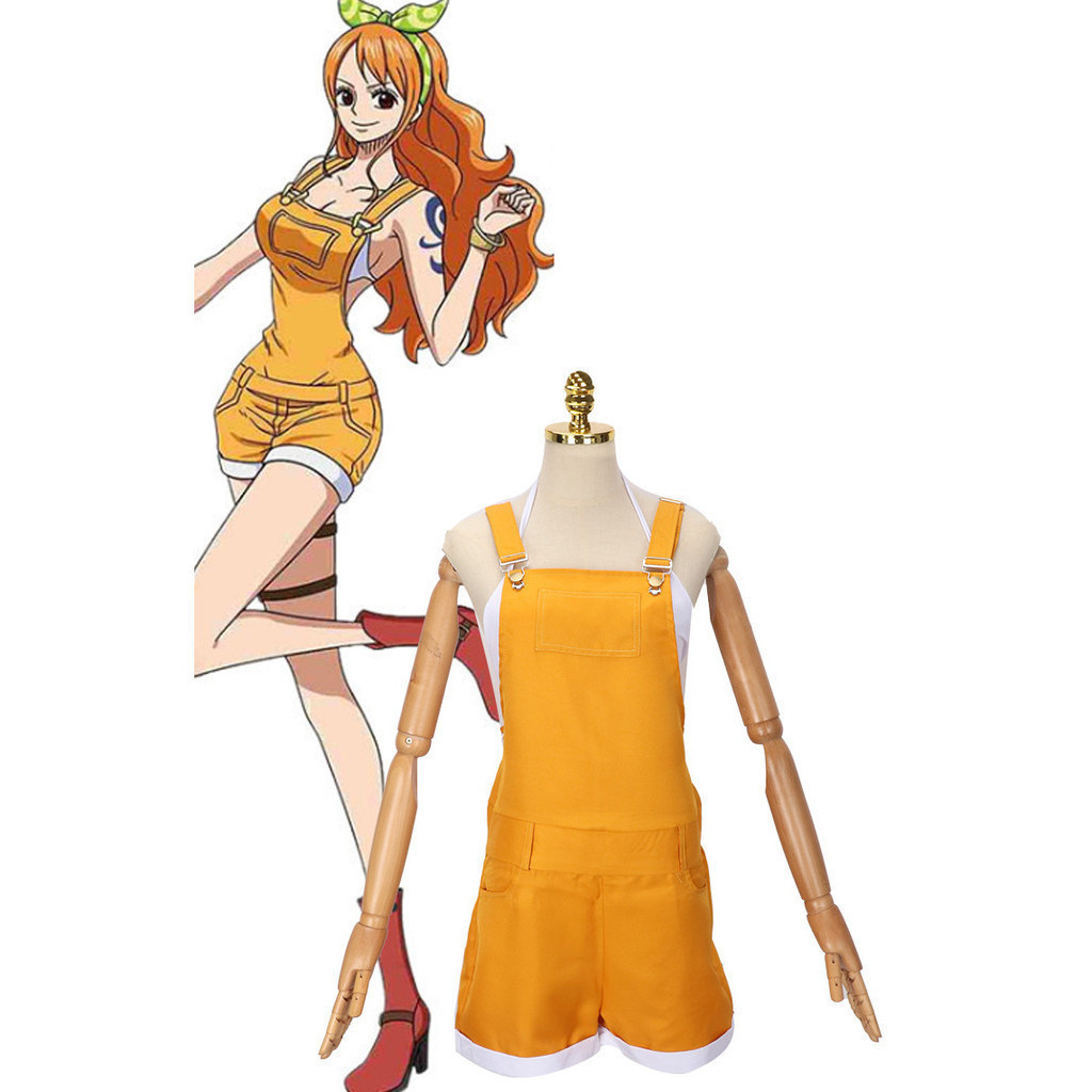 One PIECE Nami cos trang phục Mũ Rơm Nhóm ONE PIECE Nami trang phục cosplay Trang phục Halloween ONE