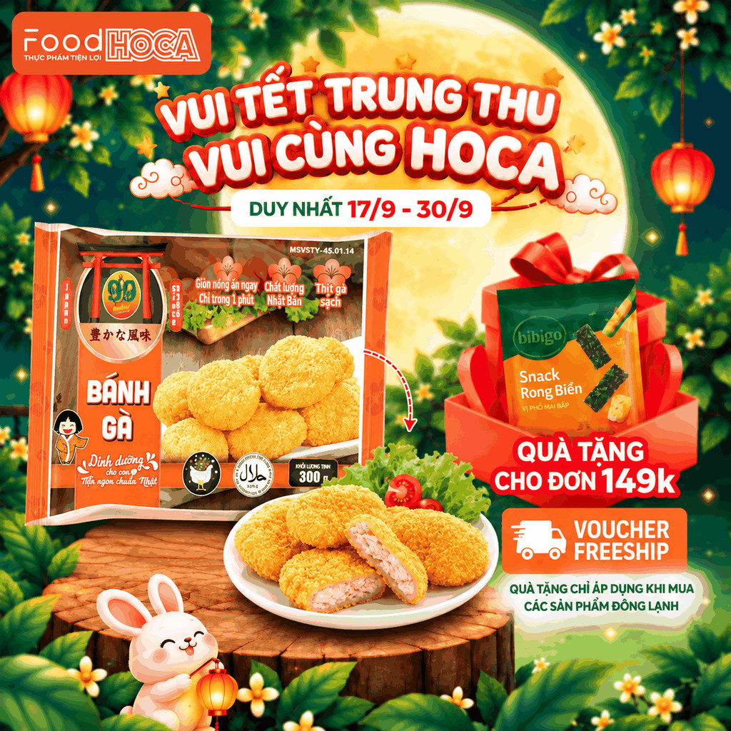 [GIAO HỎA TỐC HCM] Bánh Gà 99 CP Poultry 300G - Đồ Chiên Đông Lạnh Ăn Vặt Shop HOCA FOOD