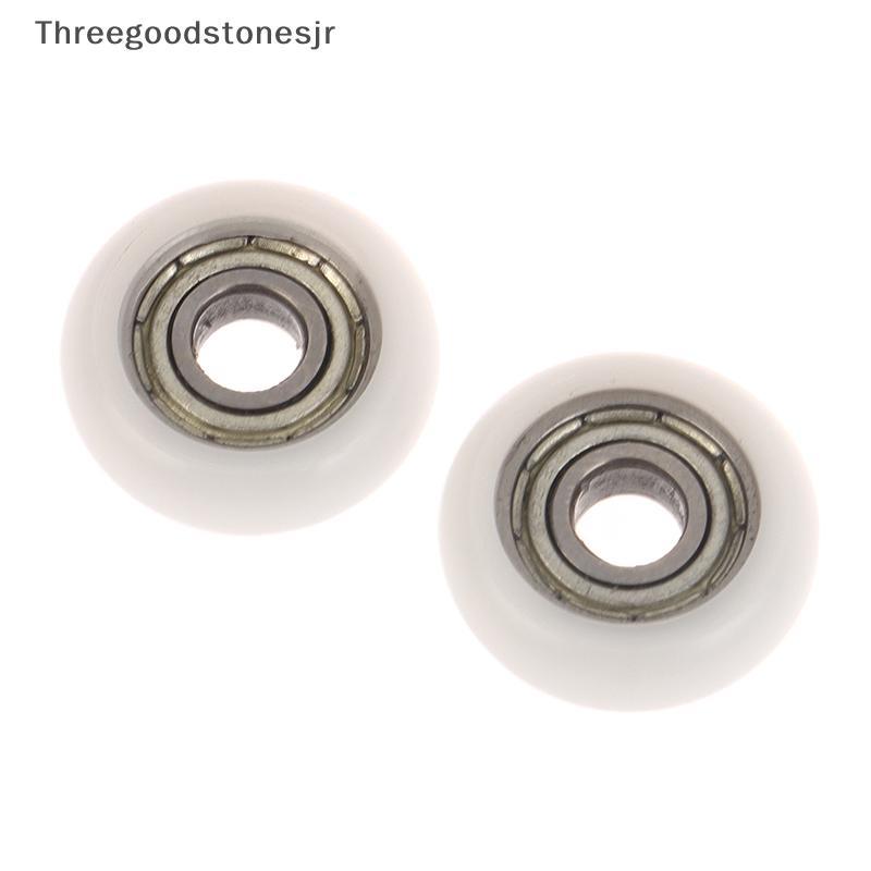 TGS 2 Chiếc 695ZZ 5x18x6mm POM Nylon Vòng Loại Con Lăn Bánh Xe POM Bọc 695ZZ Mang Ròng Rọc Bánh Xe N