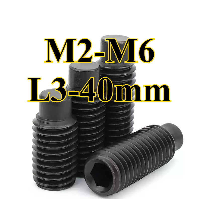 12.9 Lớp Hình Trụ Chắc Chắn Lục Giác Ổ Cắm Vít Bump Machine Meter Nails M2 / M2.5 / M3 / M4 / M5 / M