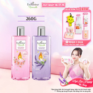 Sữa tắm dưỡng da thiên nhiên Enchanteur Naturelle hương hoa Lavender/ Iris 260g