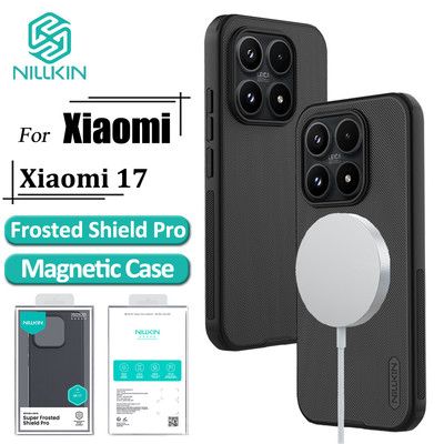 Ốp điện thoại từ tính Nillkin Super Frosted Shield Pro cho Xiaomi 17 Pro Max 17 / 15 Ultra Ốp điện thoại chống sốc