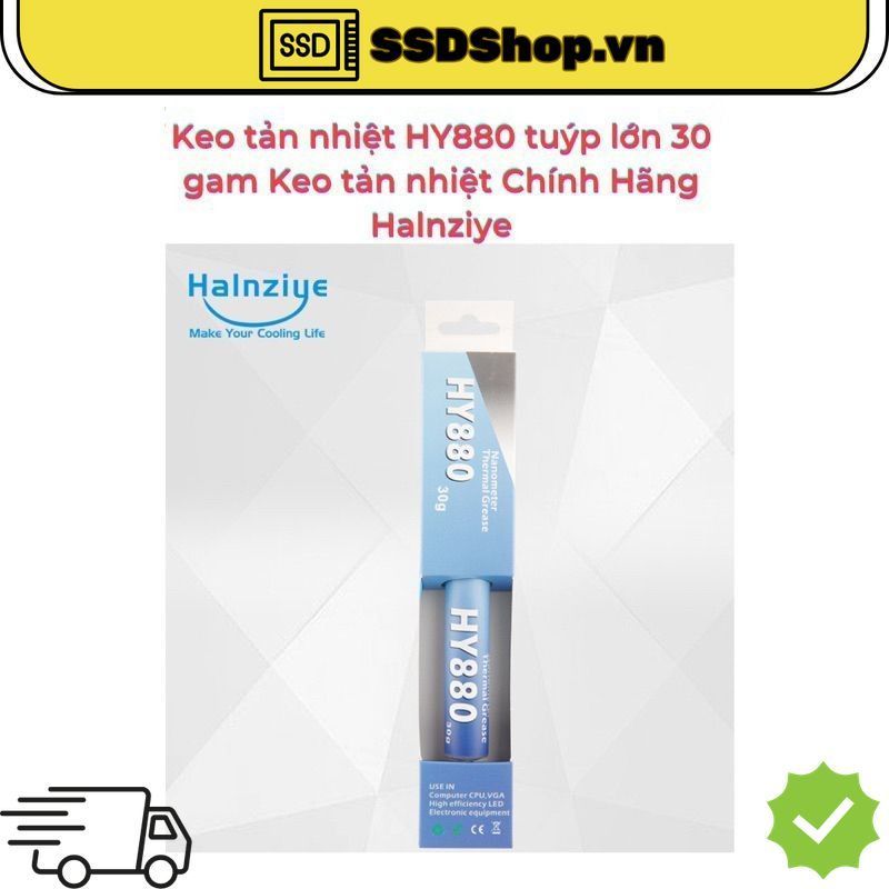 Keo tản nhiệt HY880 tuýp lớn 30 gam Keo tản nhiệt Chính Hãng Halnziye