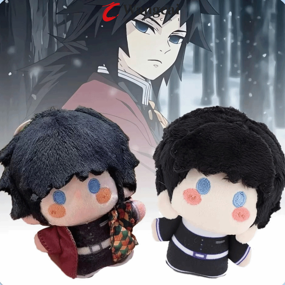 WANGMCAI Demon Slayer Plush Doll, Anime Ngoại Vi Kyoujurou Tomioka Giyuu Đồ Chơi Sang Trọng, Anime C