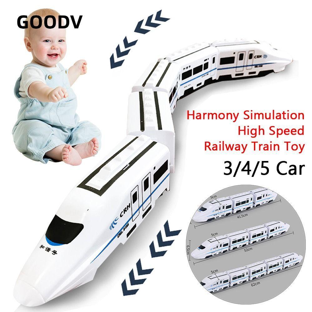 GOODV Train Toy Hobbies Harmony Sound Light Model EMU