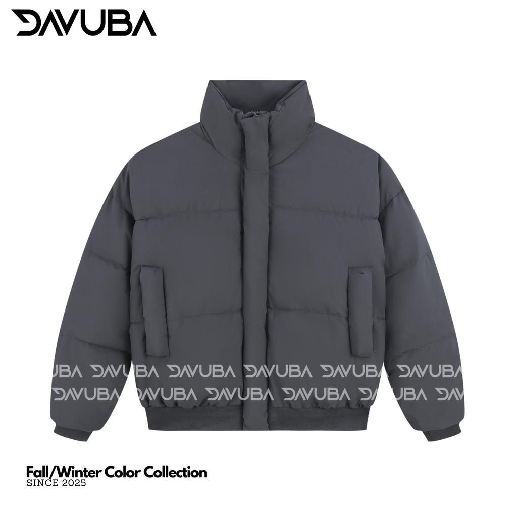 DAVUBA I Áo Phao Boxy (Ver2) Dày Dặn Tay Dài Cổ Cao Nam Nữ SM162 | BigBuy360 - bigbuy360.vn